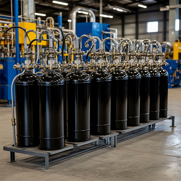Рампы наполнительные для смеси газов